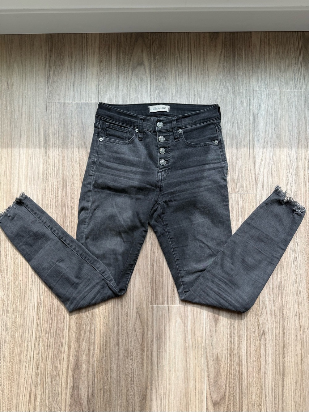 Madewell High-Rise Black Jeans